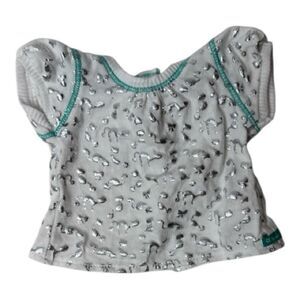 American Girl Doll Truly Me & Match Silver Cat Tee Shirt. 2016